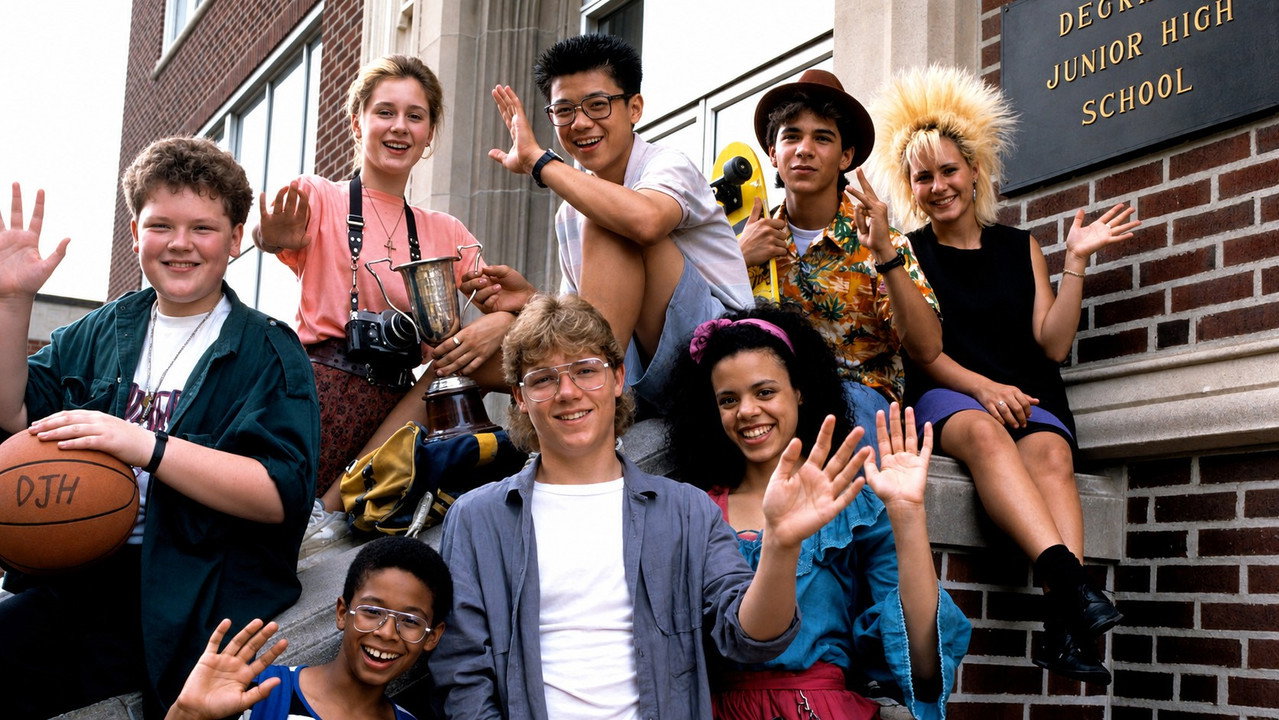 Degrassi Junior High - Spanish TV show backdrop
