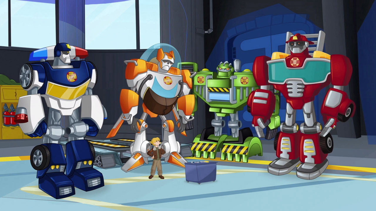 Transformers: Rescue Bots - Spanish TV show backdrop